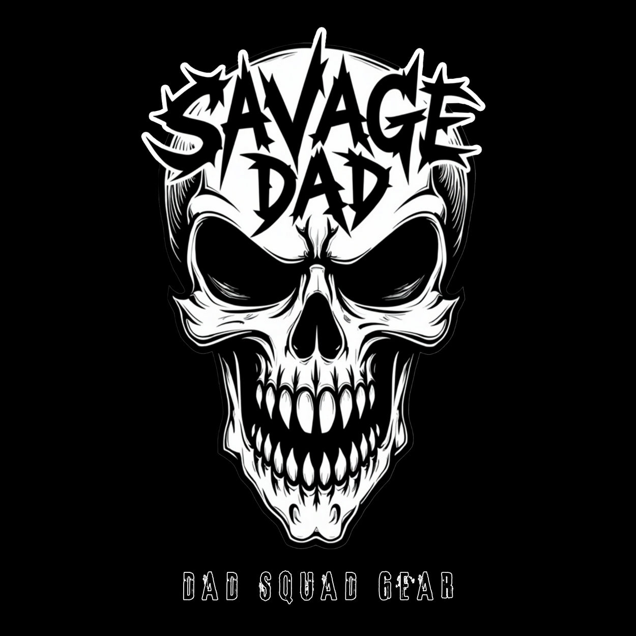 Dad Squad T-Shirt - Savage Dad (Clearance)