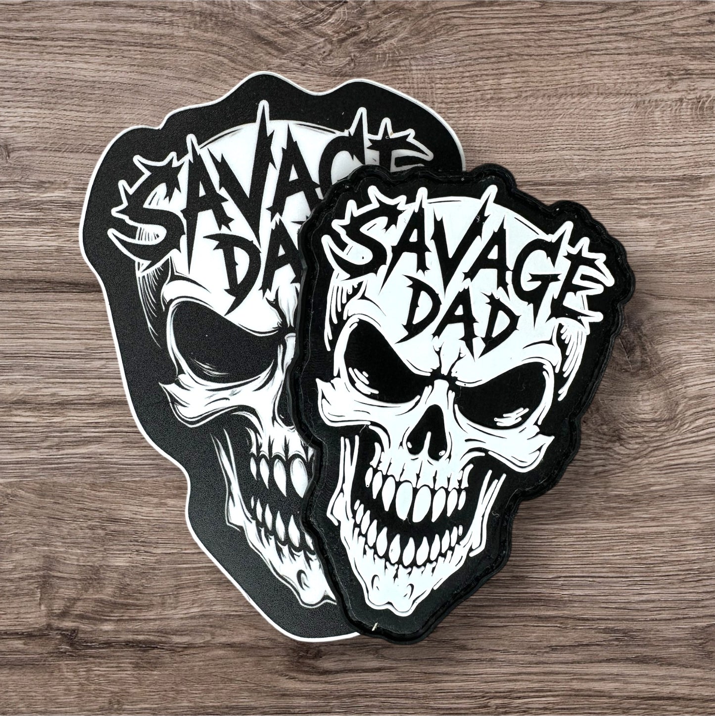 Savage Dad PVC Patch