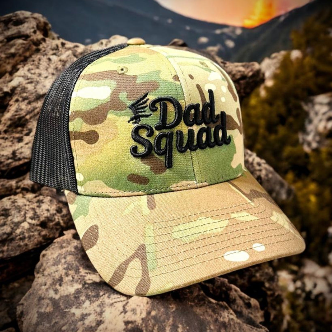 Dad Squad Mid Rise Trucker Cap - MultiCam®