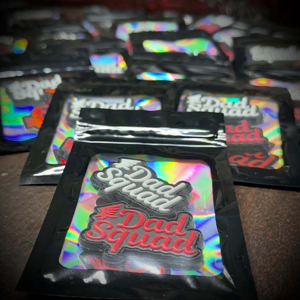 Dad Squad PVC Patch Set