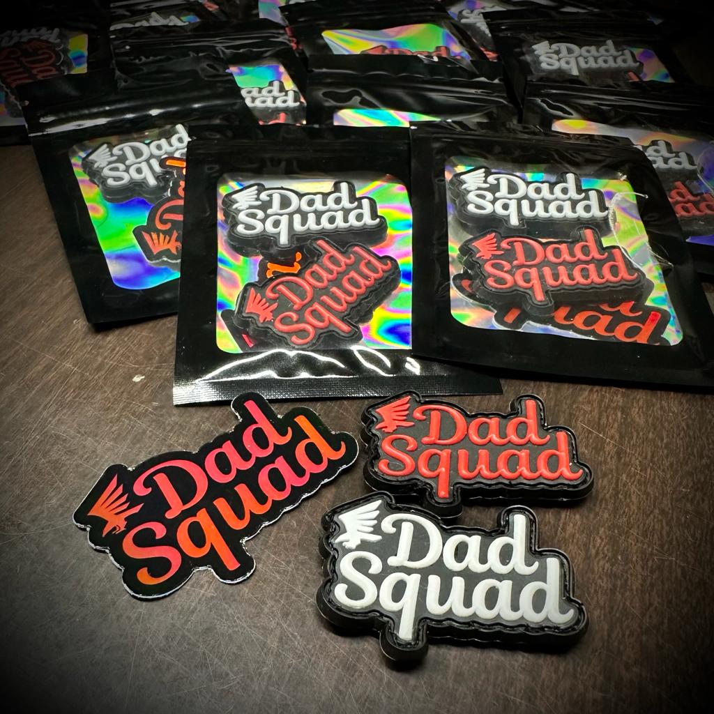 Dad Squad PVC Patch Set
