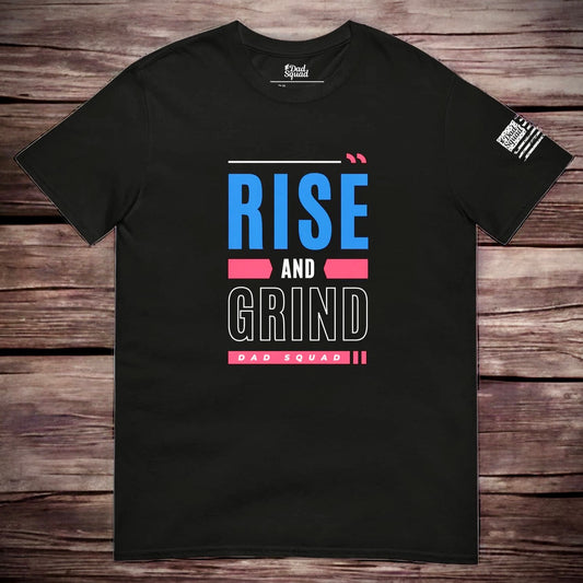Dad Squad Short-Sleeve T-Shirt - Rise and Grind