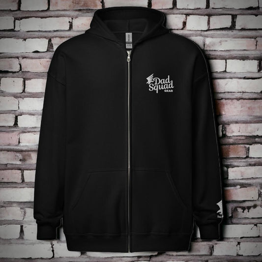 Dad Squad Gear Premium Zip Hoodie