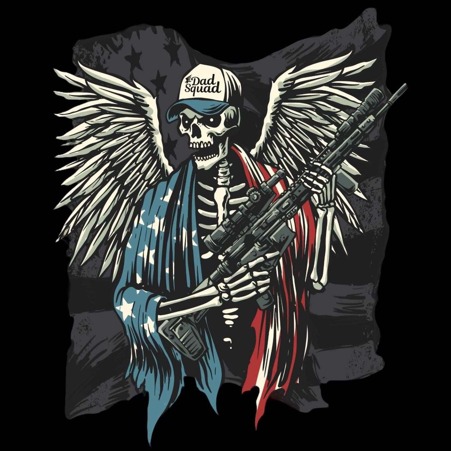 Dad Squad Short Sleeve T-Shirt - Fight Till Death