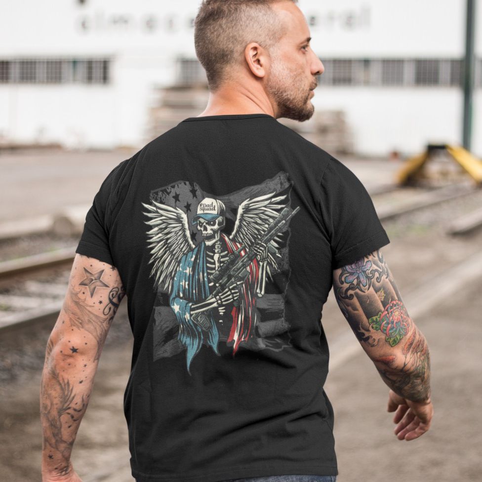 Dad Squad Short Sleeve T-Shirt - Fight Till Death