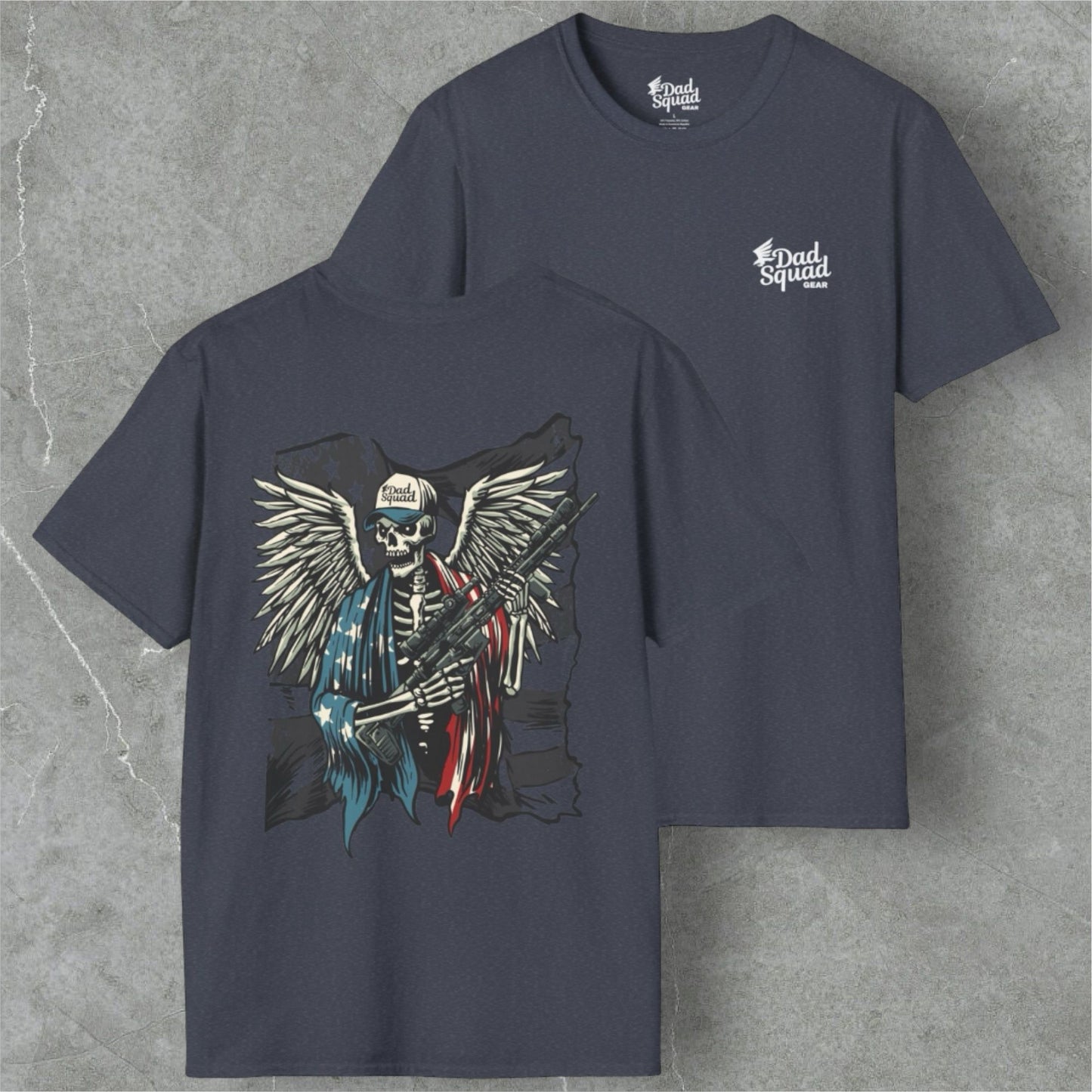 Dad Squad Short Sleeve T-Shirt - Fight Till Death