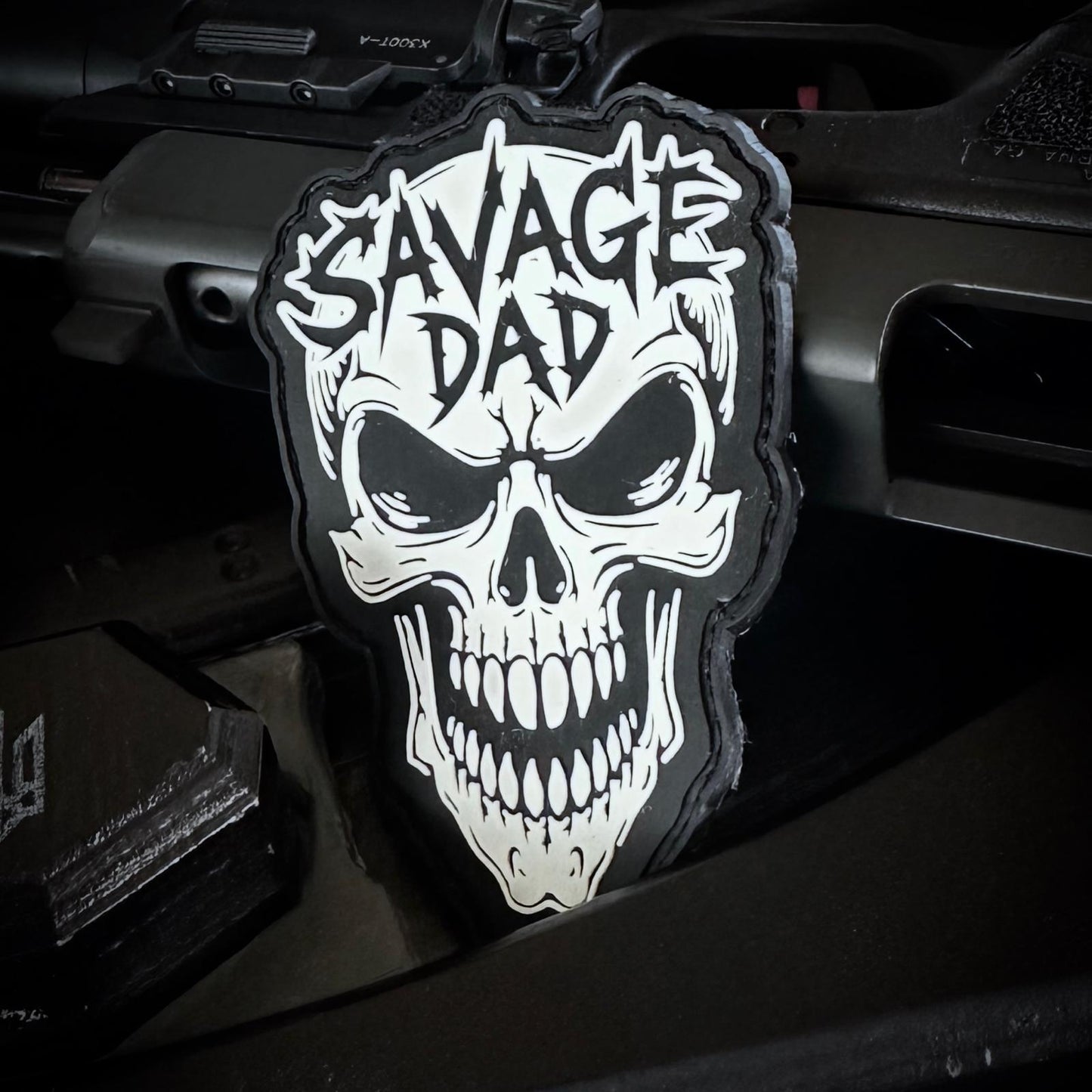 Savage Dad PVC Patch