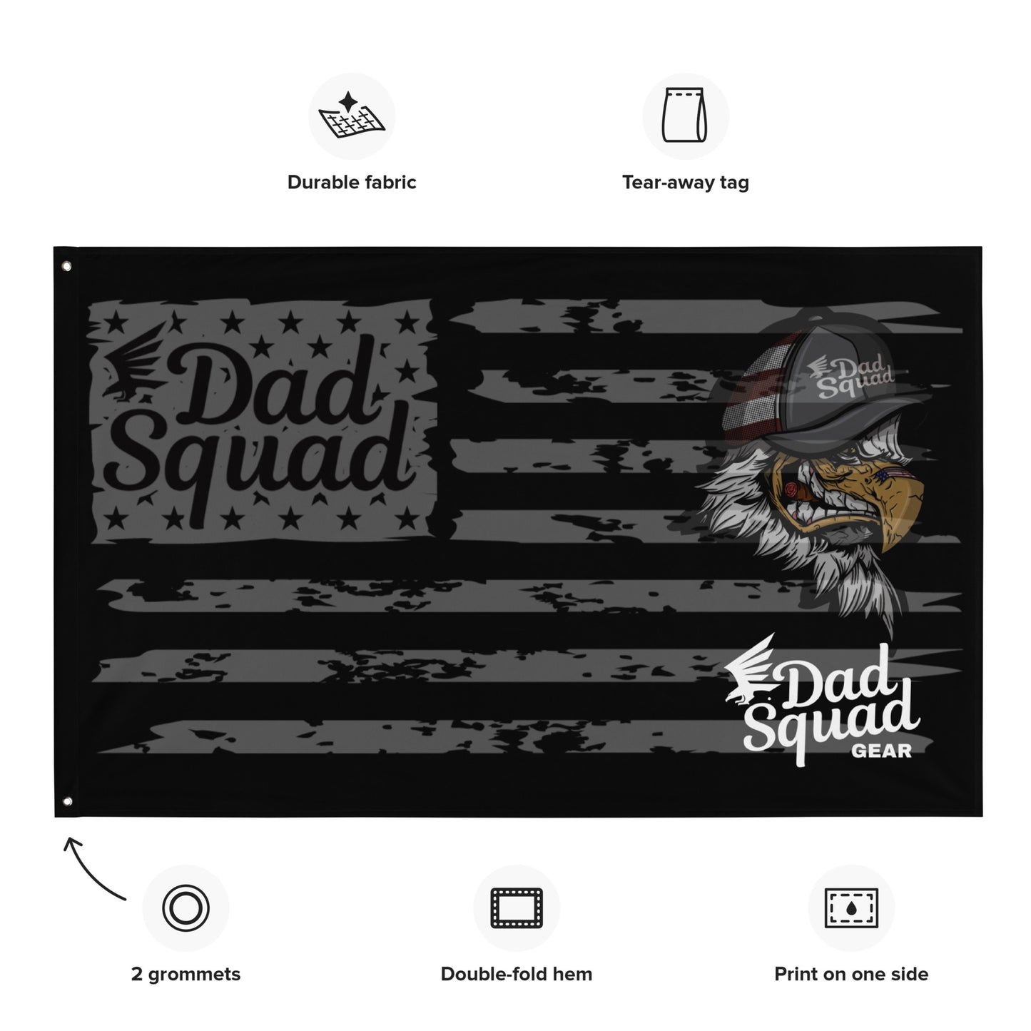 Dad Squad Flag