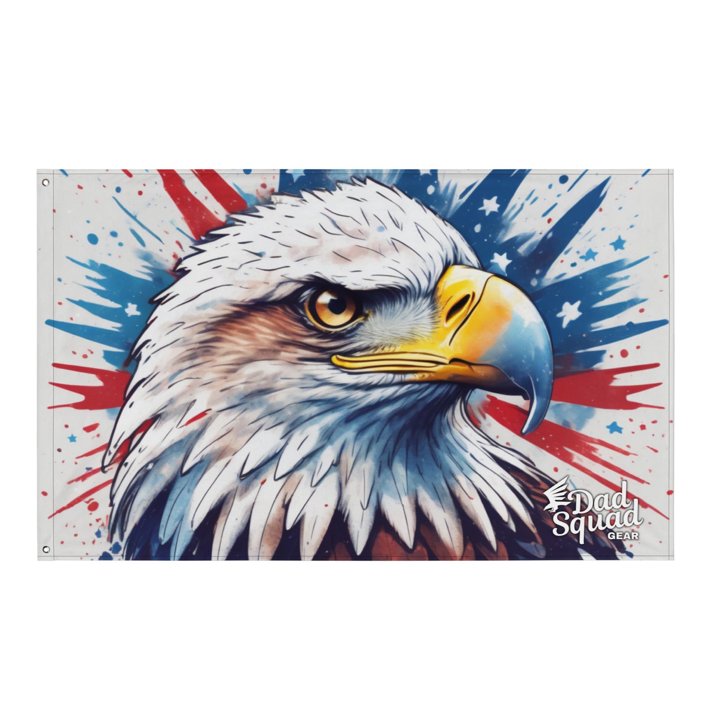 Dad Squad Flag - USA Eagle