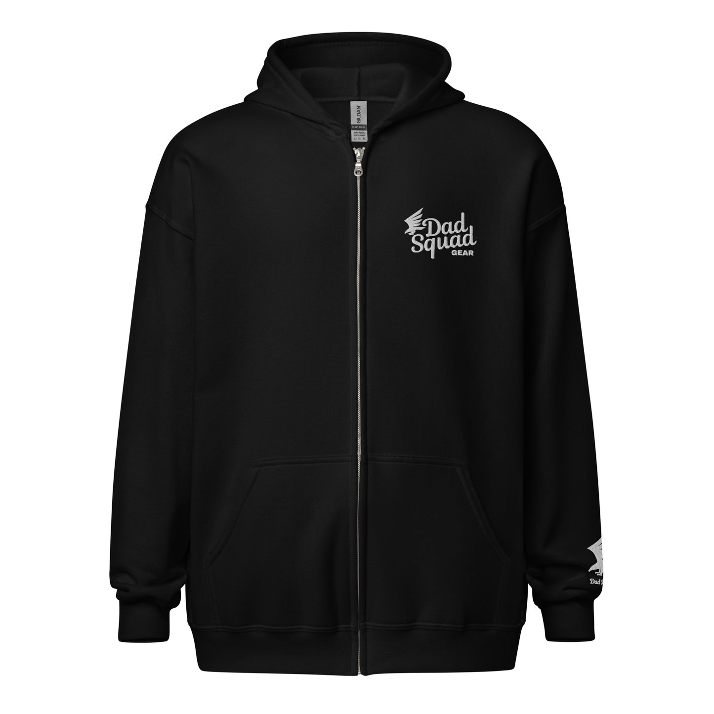 Dad Squad Gear Premium Zip Hoodie