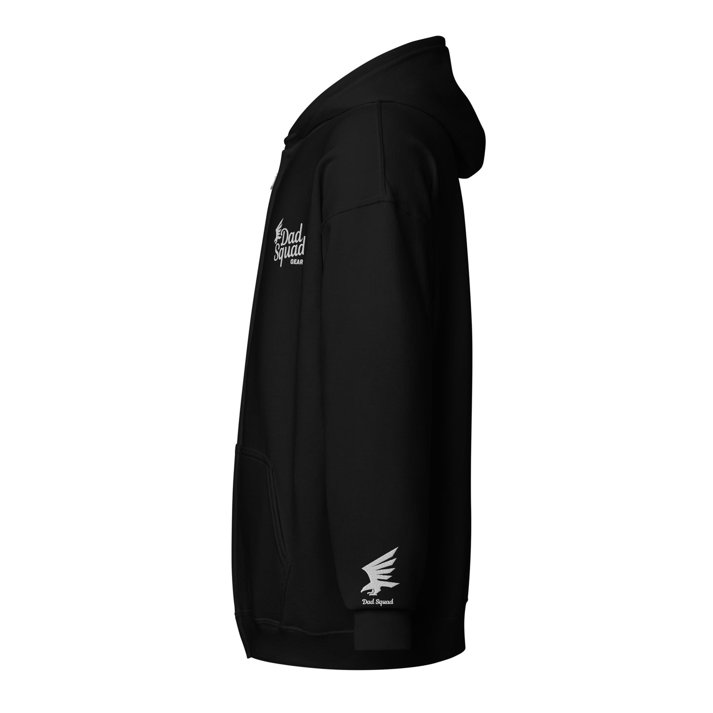 Dad Squad Gear Premium Zip Hoodie