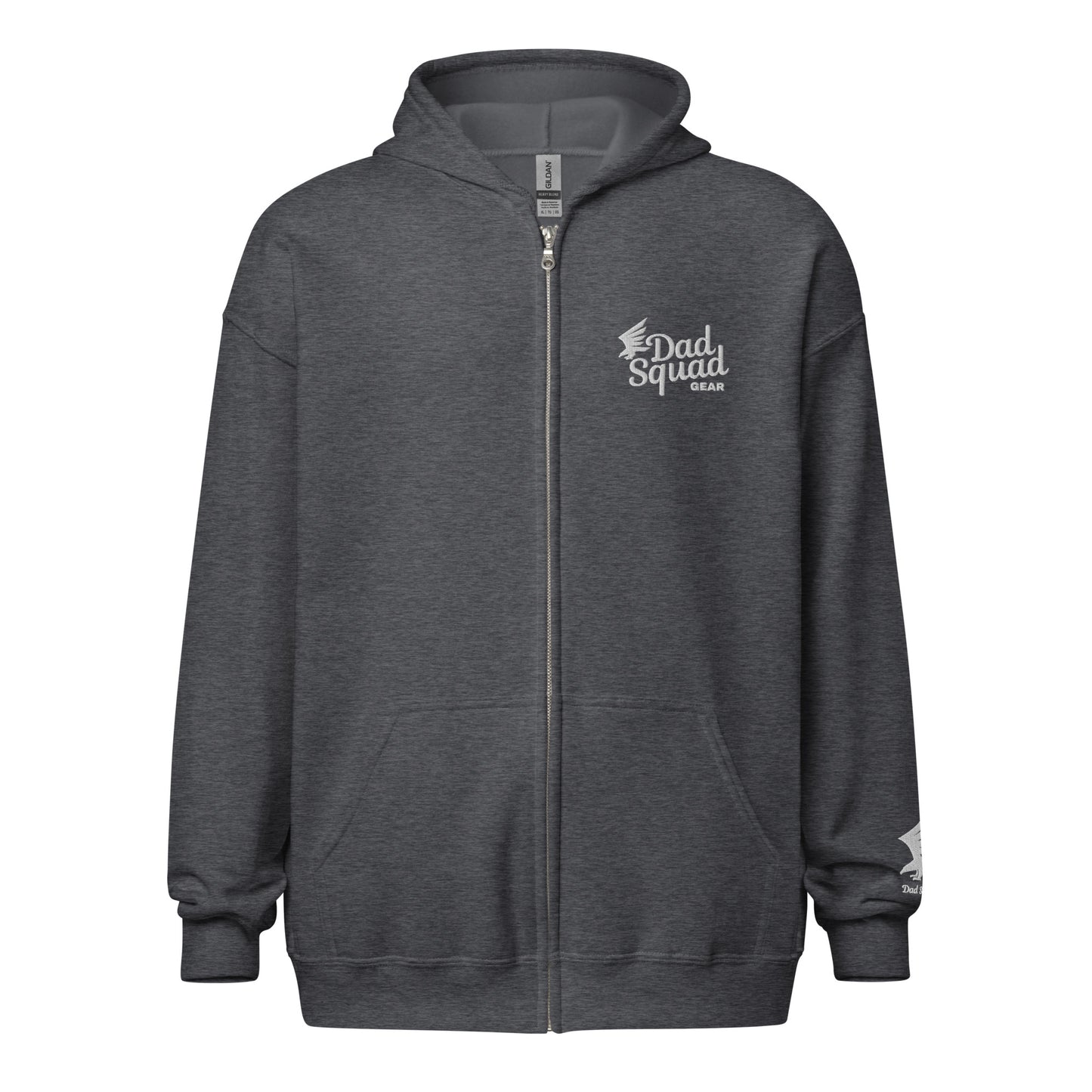 Dad Squad Gear Premium Zip Hoodie