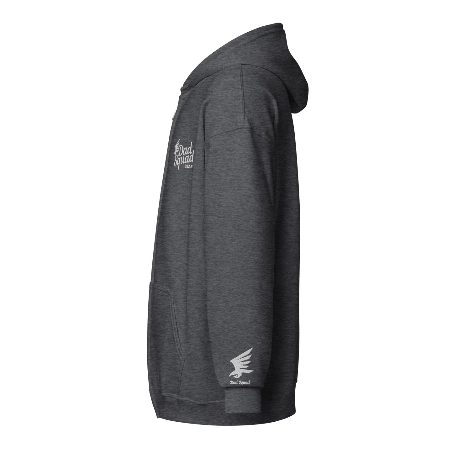 Dad Squad Gear Premium Zip Hoodie