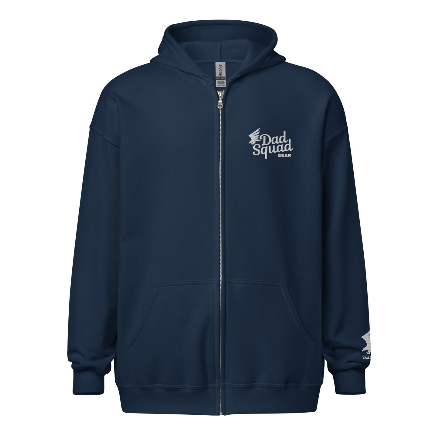 Dad Squad Gear Premium Zip Hoodie