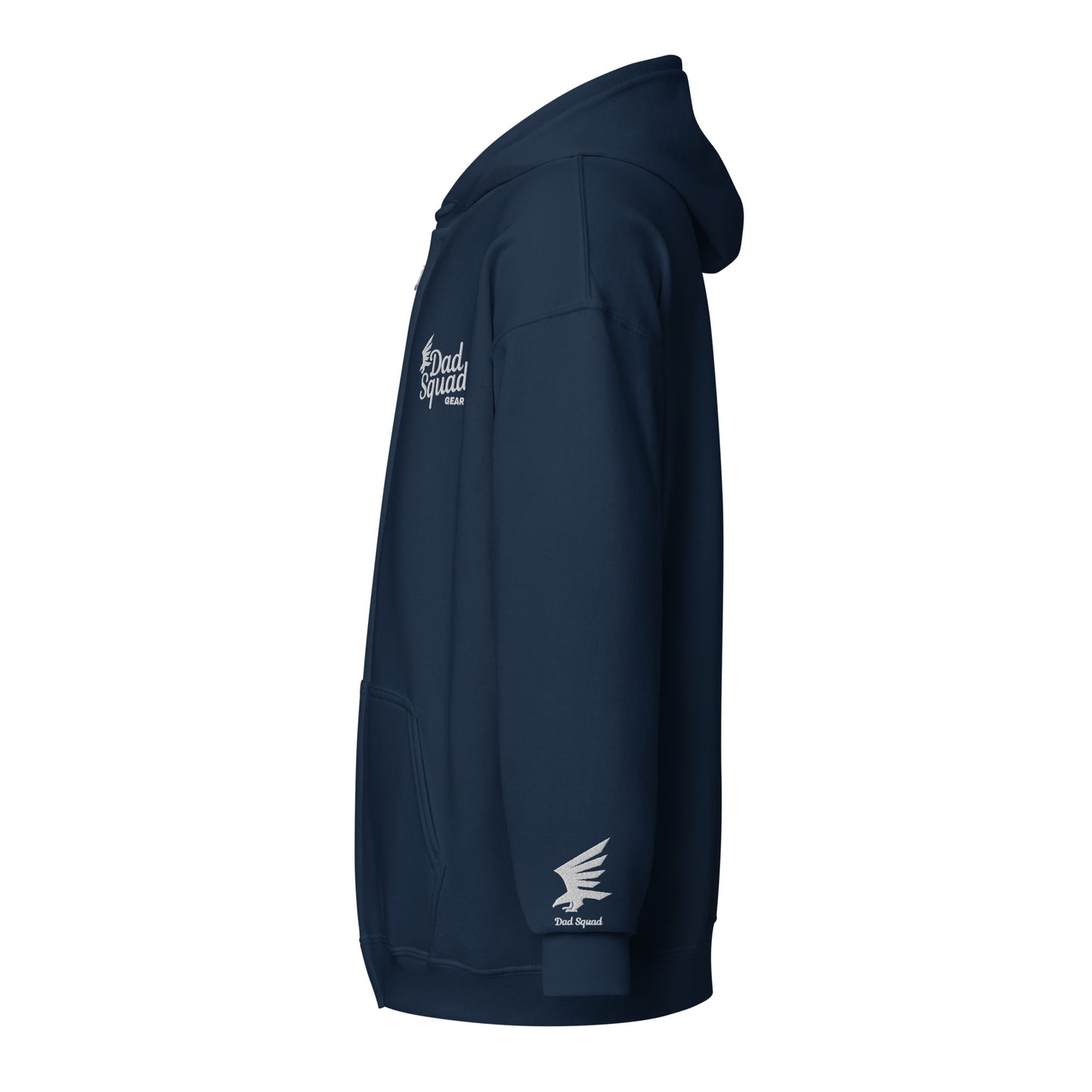 Dad Squad Gear Premium Zip Hoodie