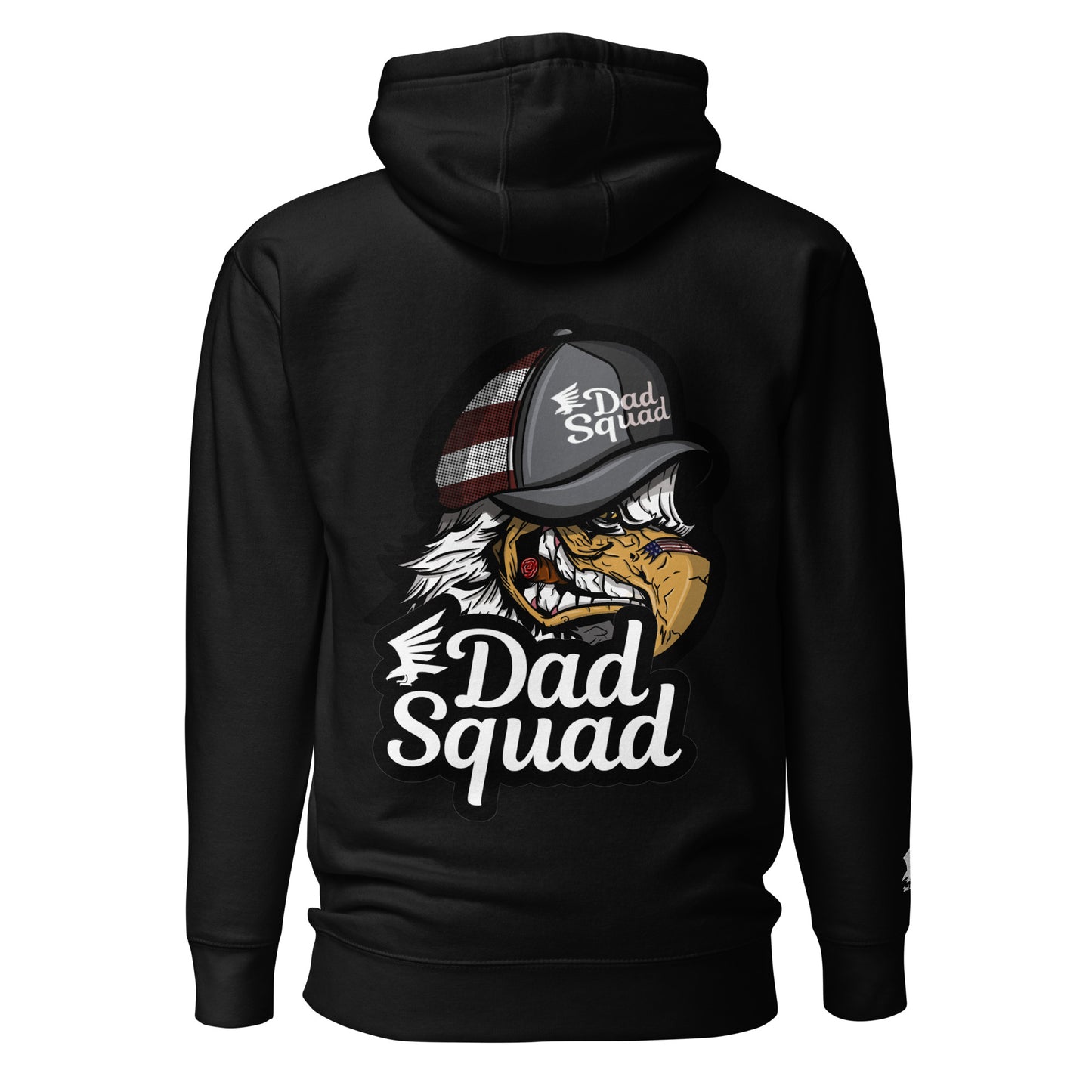 Dad Squad Premium Hoodie - Fierce Eagle