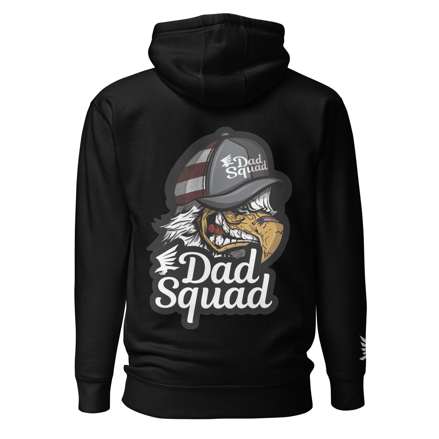 Dad Squad Premium Hoodie - Fierce Eagle