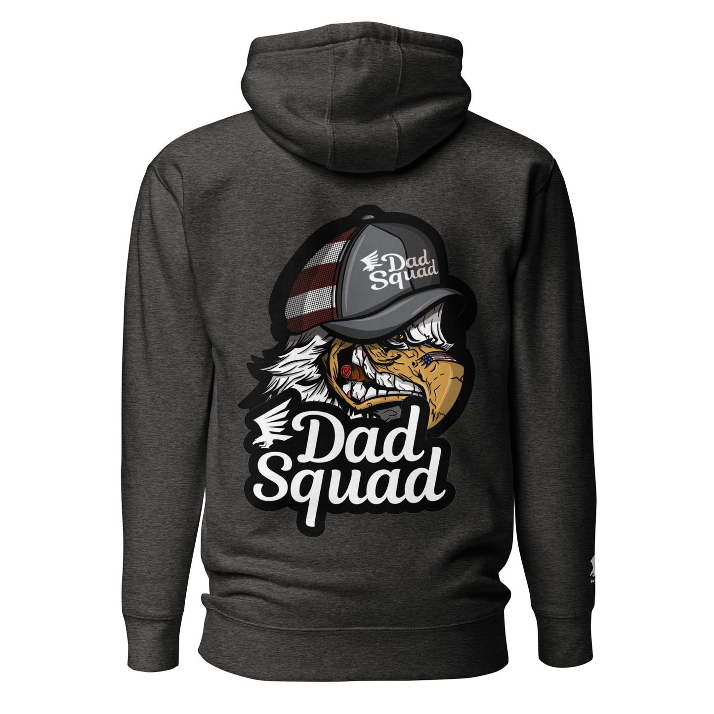 Dad Squad Premium Hoodie - Fierce Eagle