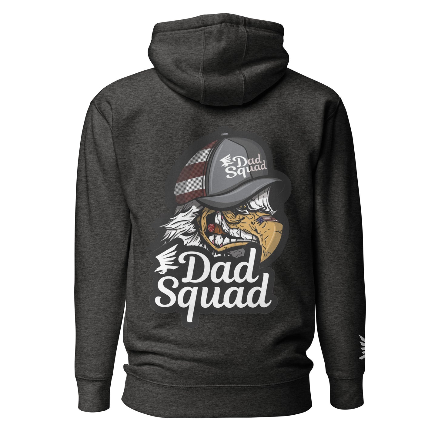 Dad Squad Premium Hoodie - Fierce Eagle