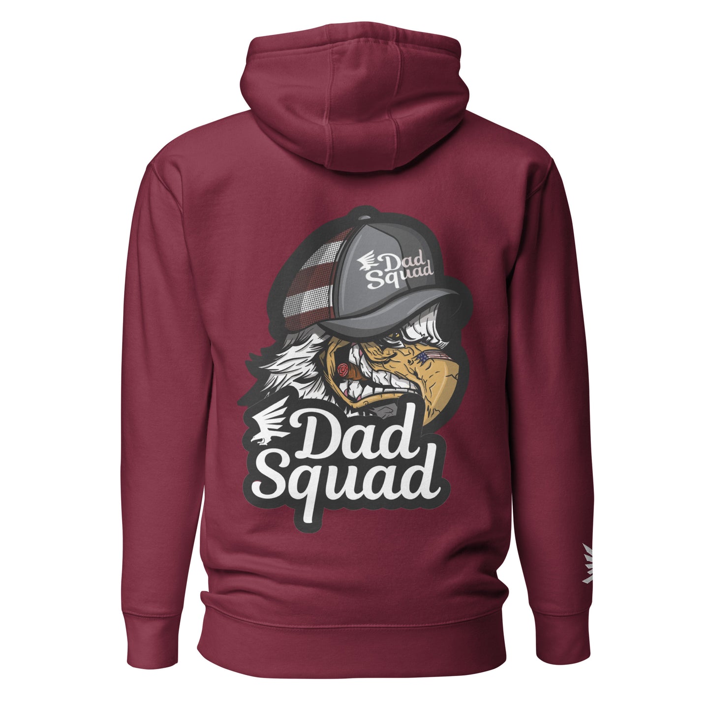 Dad Squad Premium Hoodie - Fierce Eagle