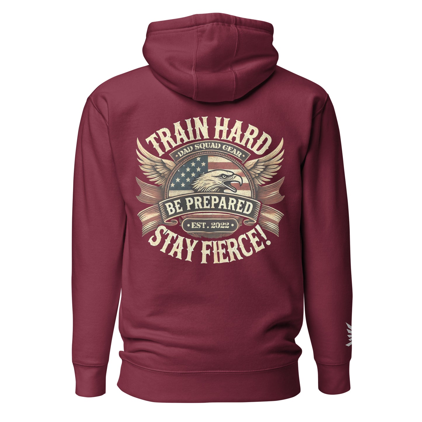 Dad Squad Premium Hoodie - Train Hard