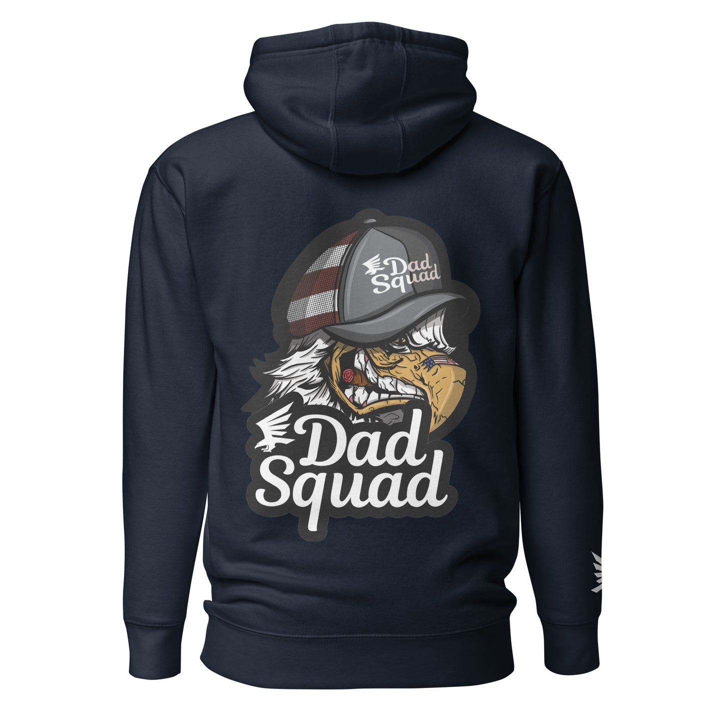 Dad Squad Premium Hoodie - Fierce Eagle