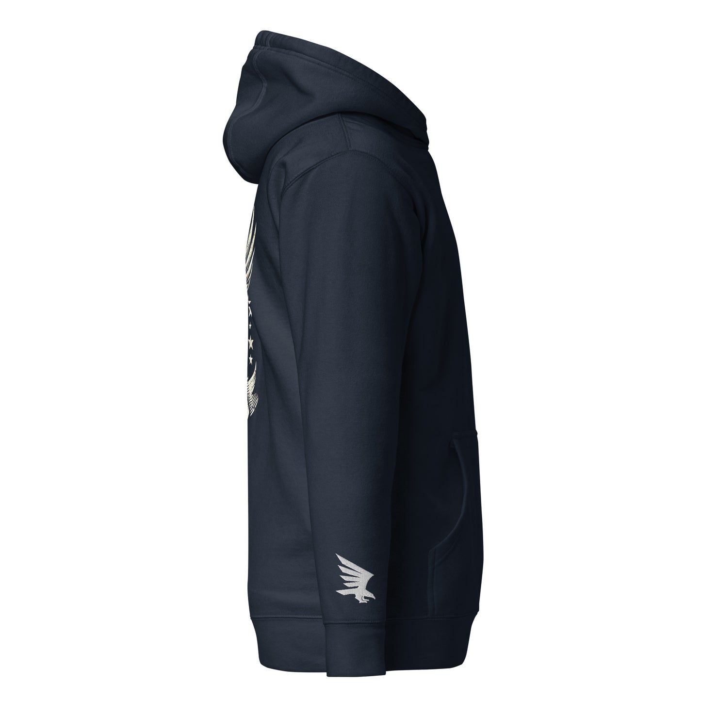 Dad Squad Premium Hoodie - Proud Dad, Fierce Patriot