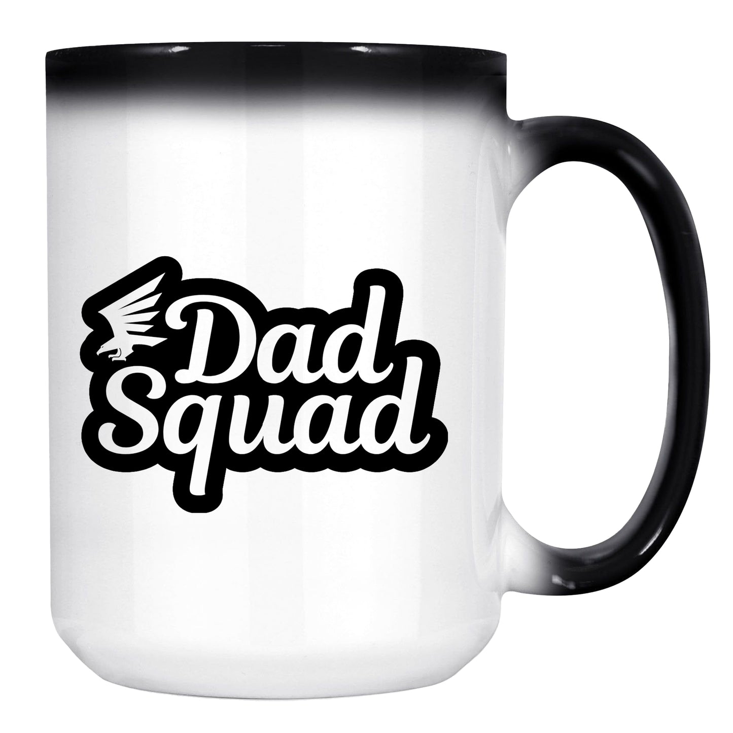 Dad Squad 15oz Heat Changing Mug