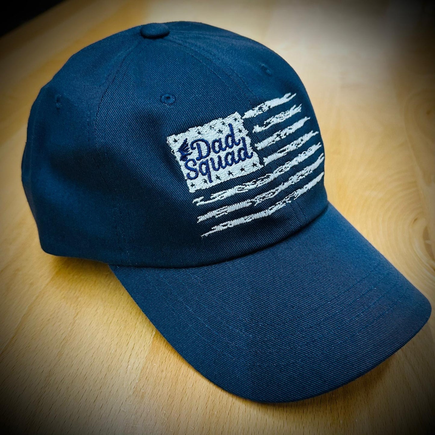 Dad Squad Classic Low Profile Dad Hat - Navy