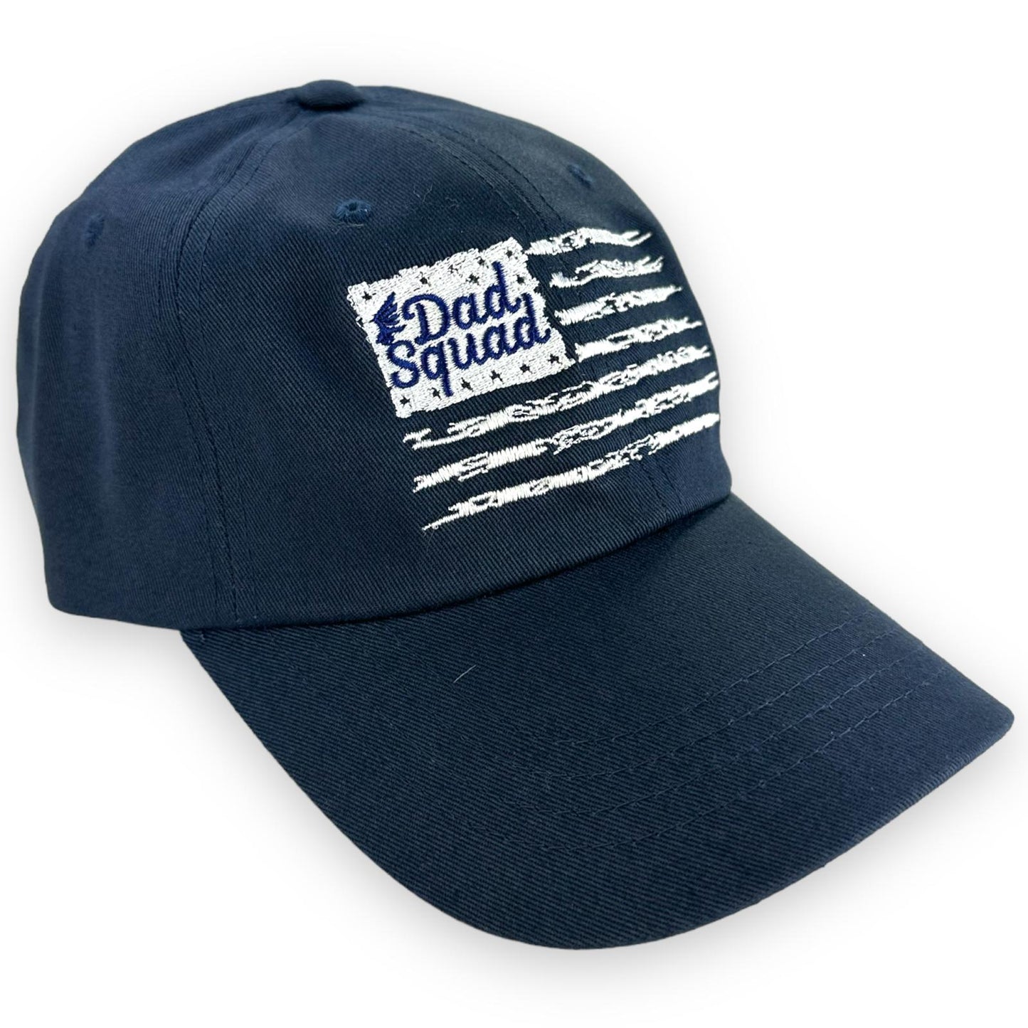 Dad Squad Classic Low Profile Dad Hat - Navy
