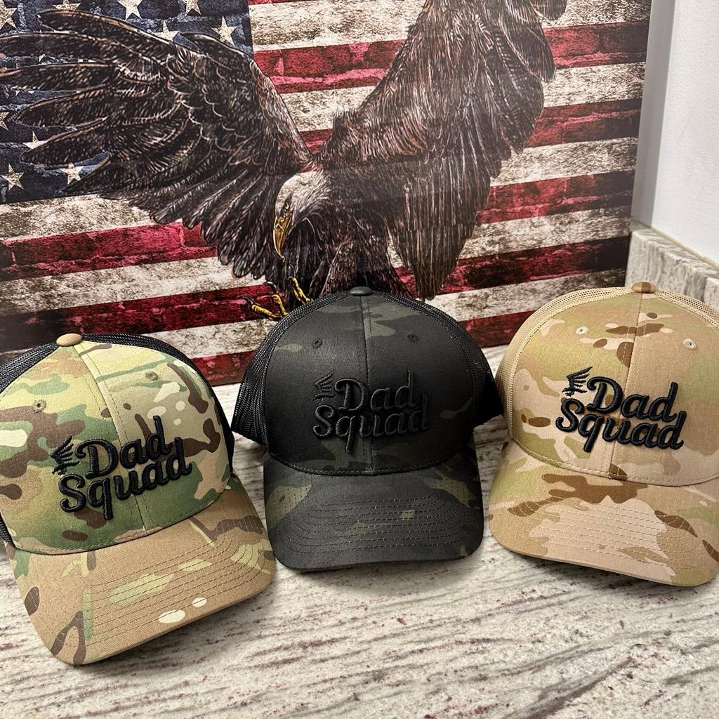 Dad Squad Mid Rise Trucker Cap - MultiCam®
