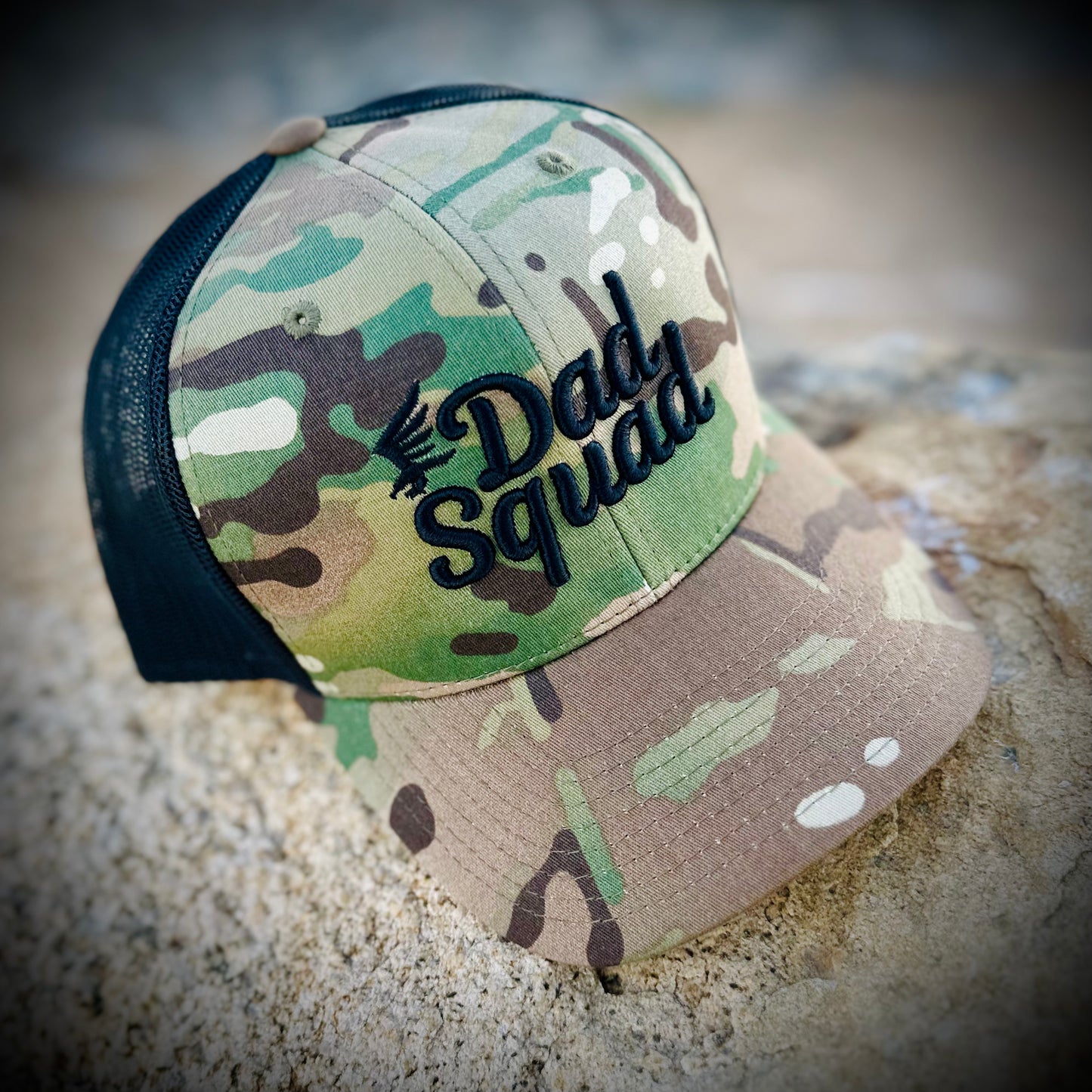 Dad Squad Mid Rise Trucker Cap - MultiCam®