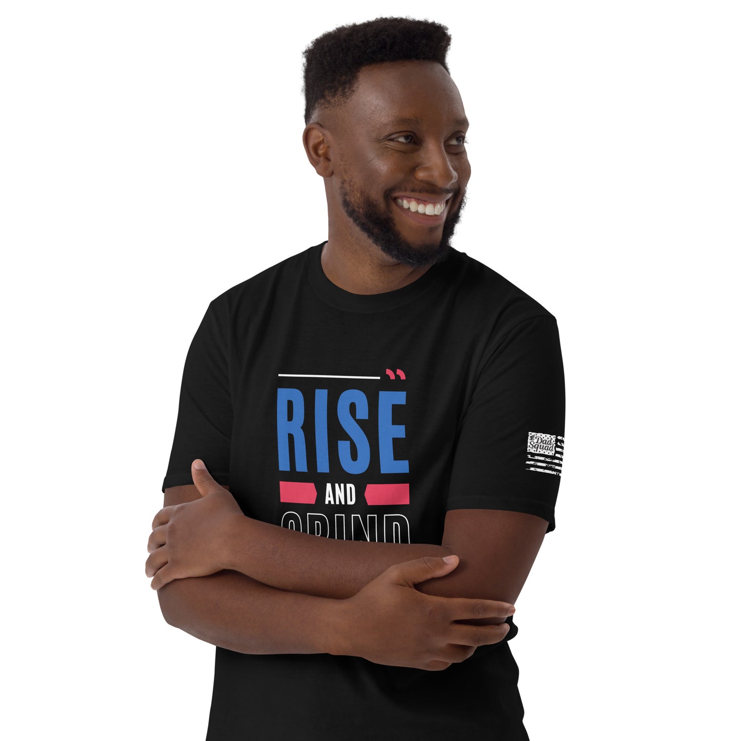 Dad Squad Short-Sleeve T-Shirt - Rise and Grind