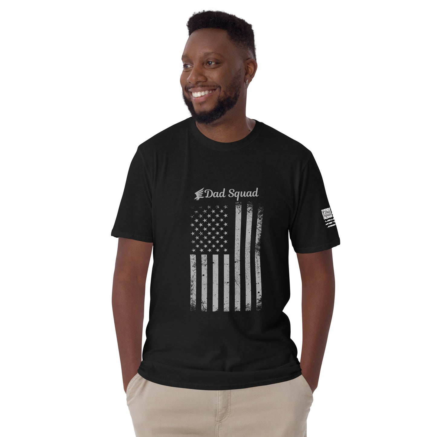 Dad Squad Short-Sleeve T-Shirt - Flag