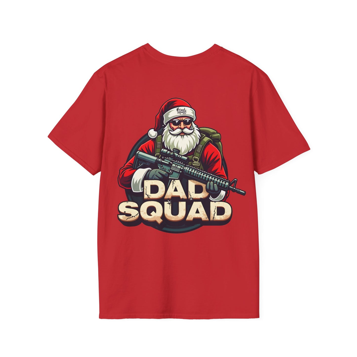 Dad Squad Short Sleeve T-Shirt - Tactical Santa