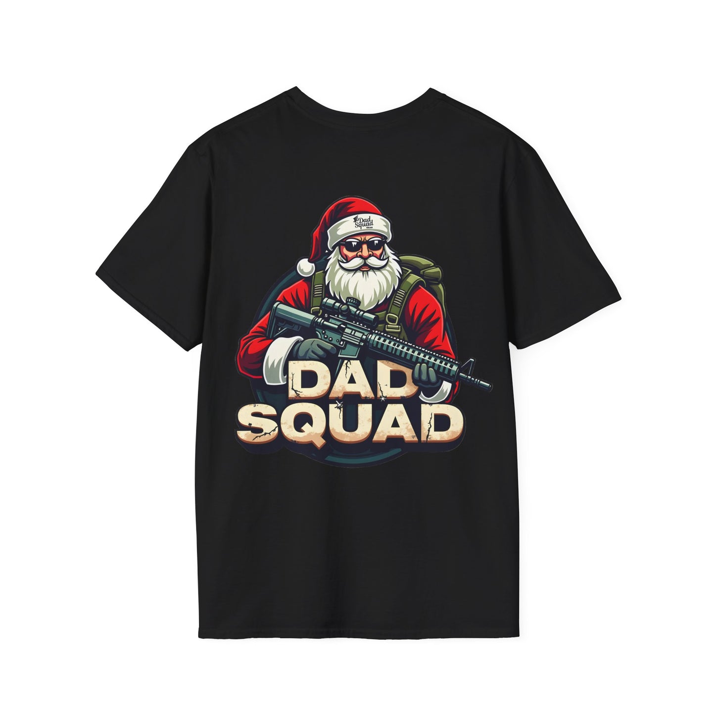 Dad Squad Short Sleeve T-Shirt - Tactical Santa