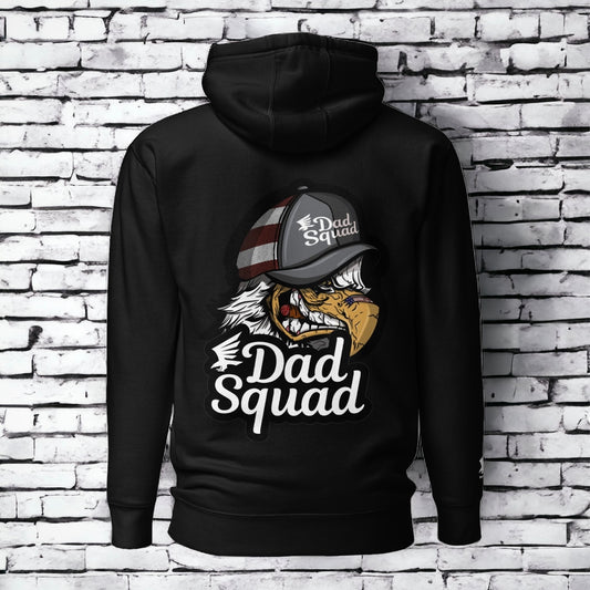 Dad Squad Premium Hoodie - Fierce Eagle