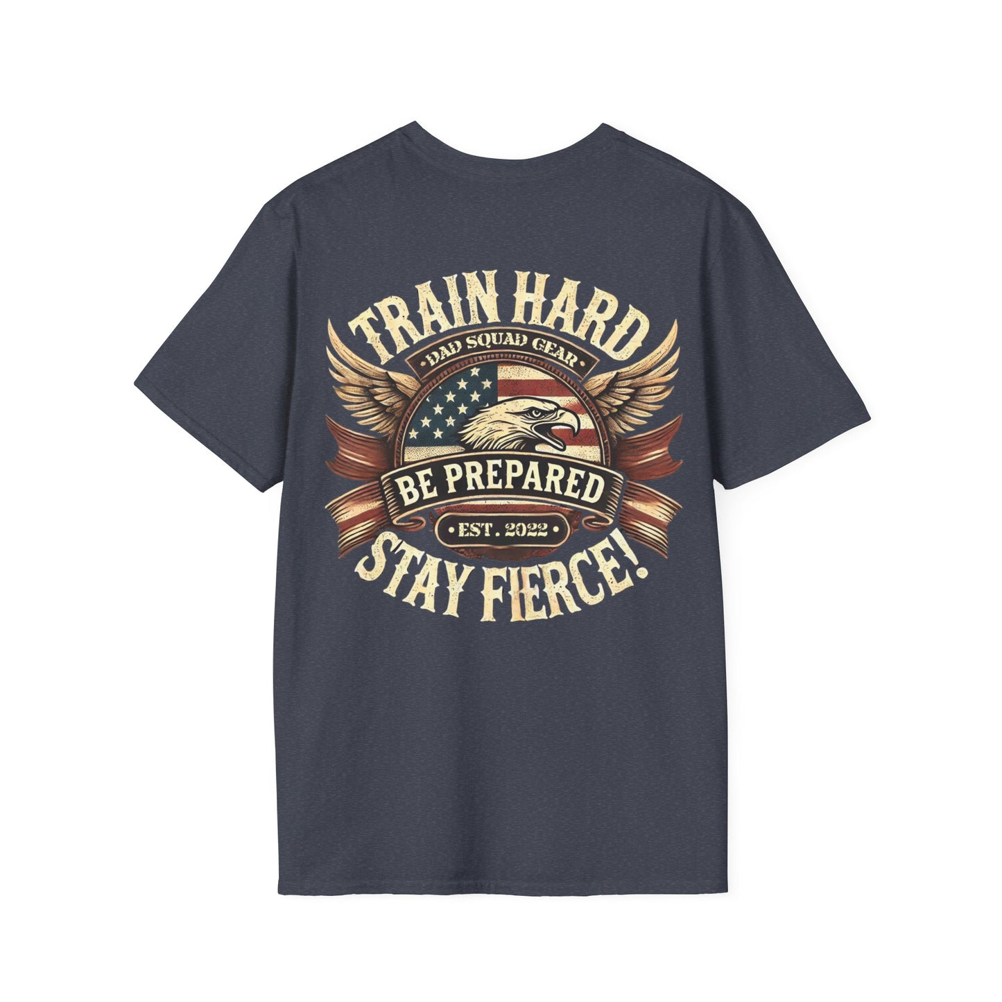 Dad Squad Short Sleeve T-Shirt - Train Hard