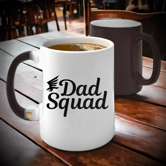 Dad Squad 15oz Heat Changing Mug