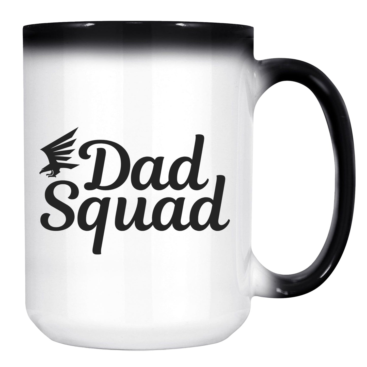 Dad Squad 15oz Heat Changing Mug