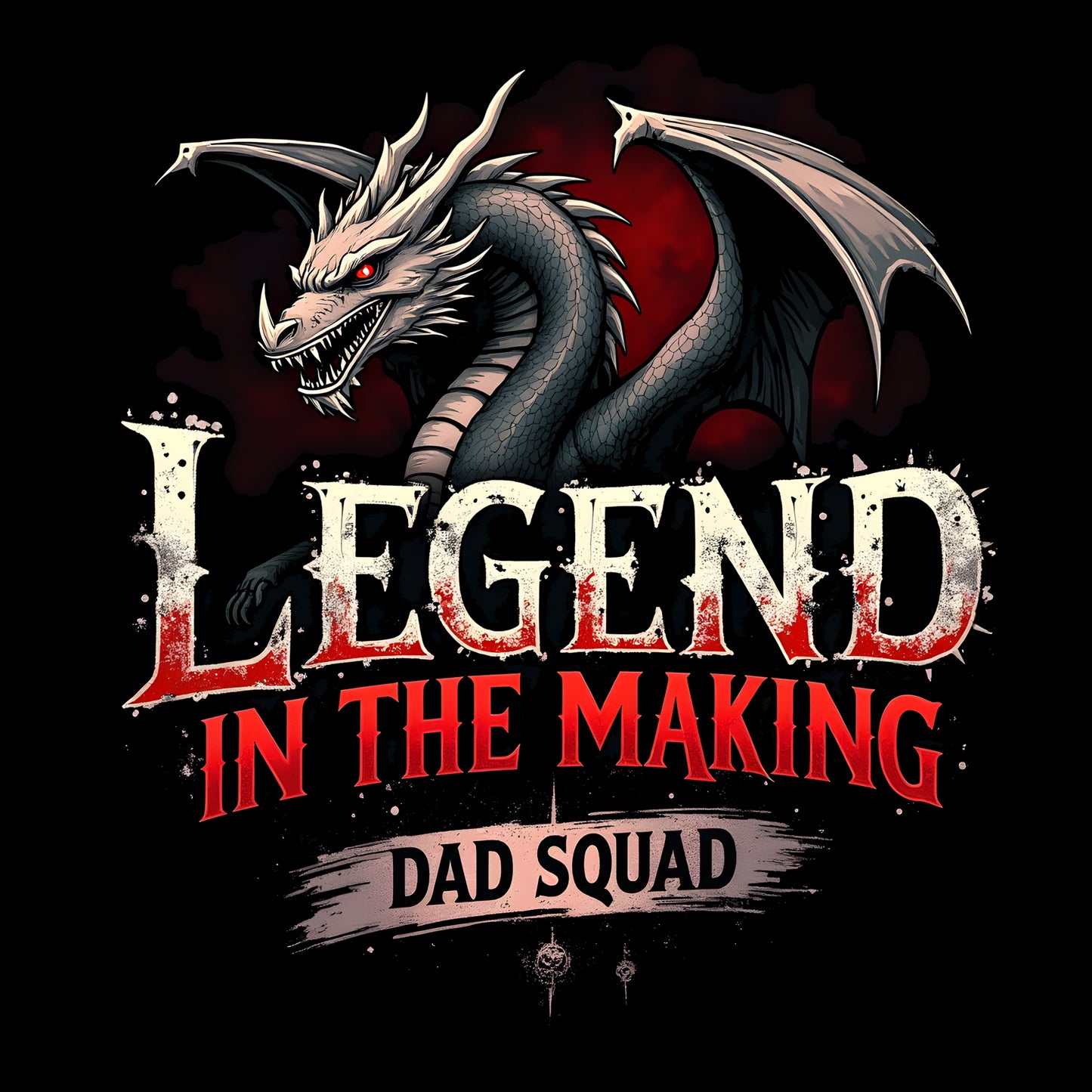 Dad Squad Premium Hoodie - Legend in the Making