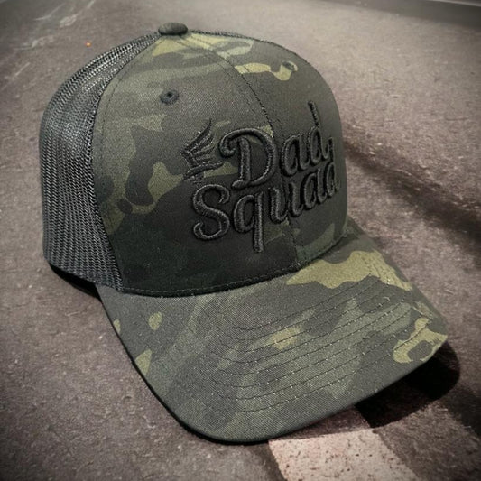Dad Squad Trucker Hat - MultiCam Black™