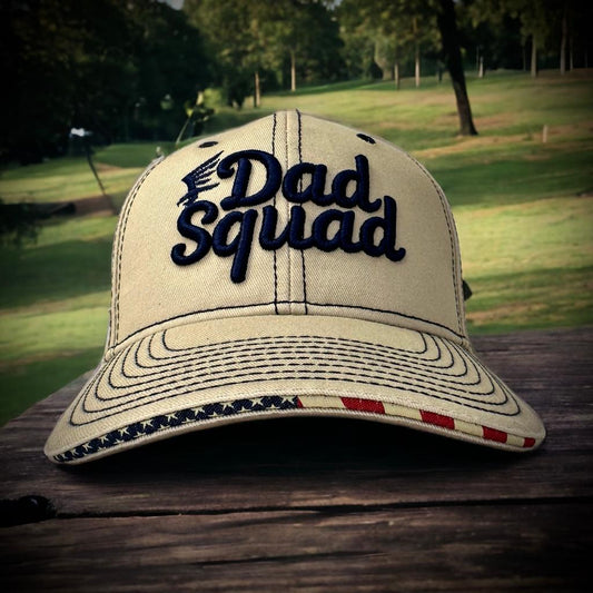 Dad Squad Limited Edition USA Hat - Khaki