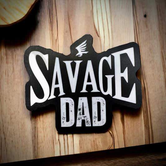 Dad Squad Sticker - Savage Dad