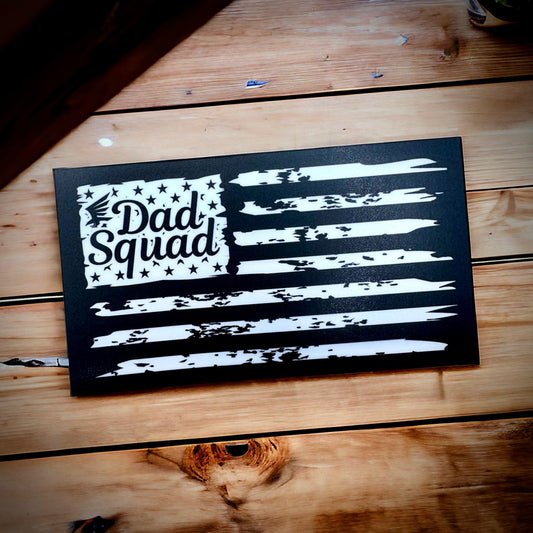 Dad Squad Sticker - DS Flag