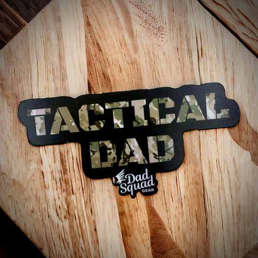 Dad Squad Sticker - Tactical Dad