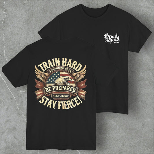 Dad Squad Short Sleeve T-Shirt - Train Hard