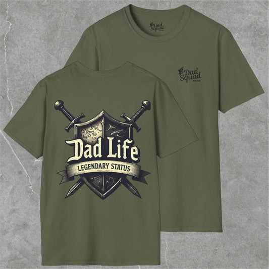 Dad Squad Short Sleeve T-Shirt - Legendary Status