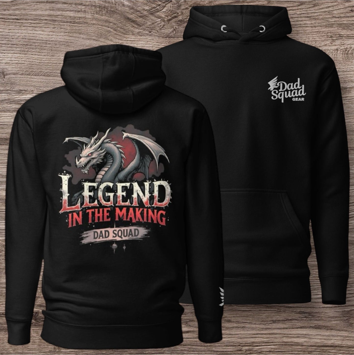 Dad Squad Premium Hoodie - Legend in the Making