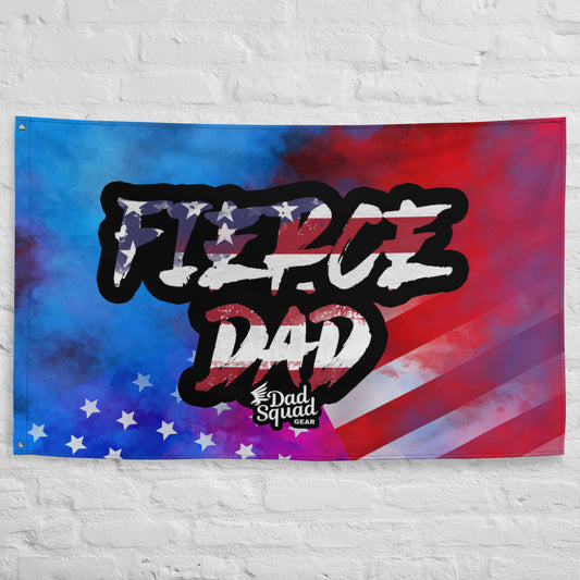 Dad Squad Flag - Fierce Dad